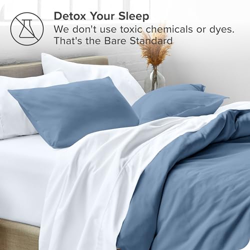 Bare Home 840105704164 Standard Pillow Sham Covers - Set Of 2 - Premium 1800 Ultra-Soft Microfiber - Double Brushed - Bed Pillow Shams thumb #3