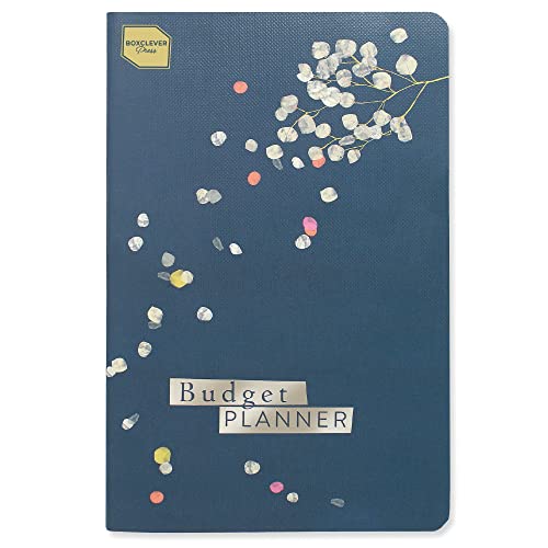 Boxclever Press Budget Planner. Undated 12 Month Budget Book with Bill Trackers, Monthly Budget Planners. Easy to Use Money Saving Budget Planner UK Organiser - 21 x 14 cm