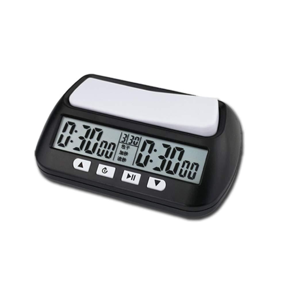 Horloge d'échecs jaune pour gérer le temps de réflexion et le blitz