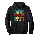 Photo Gallery awesome since december 1971 anni 53th bday funny vintage felpa con cappuccio Photo Gallery awesome since december 1971 anni 53th bday funny vintage felpa con cappuccio