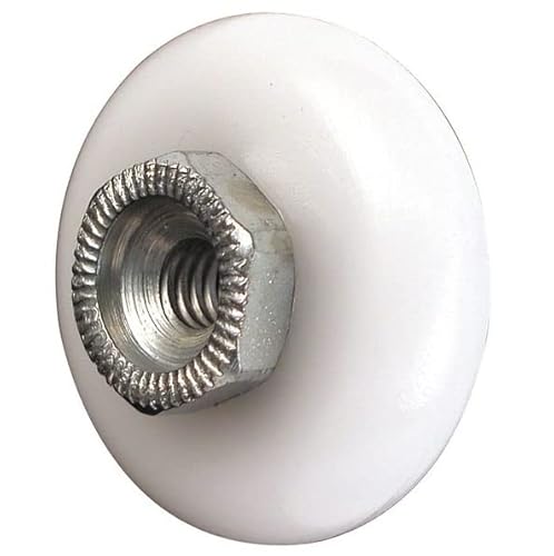 Sliding Shower Dr Rollers, 7/8", Oval, Pk2 #TOP29