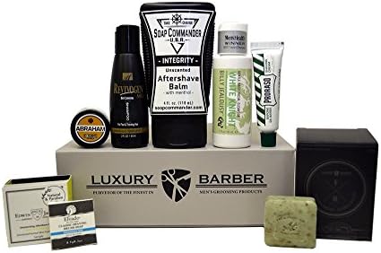 Luxury Barber Men's Grooming Box - One of the Best Gifts for Men