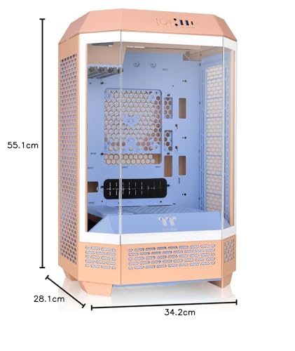 Thermaltake The Tower 300 | Micro Tower Chassis | Peach Fuzz