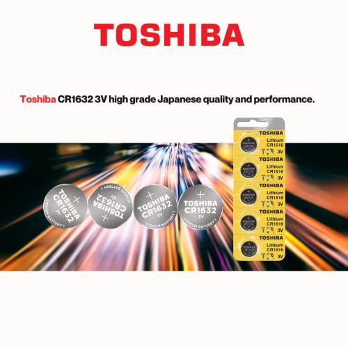 Toshiba Cr1632 3 Volt Lithium Coin Battery (20 Batteries) #TOP2