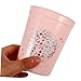 Angoily 6pcs Reusable Plastic Drinking Cups Stacking Juice Cups for Parties Wedding