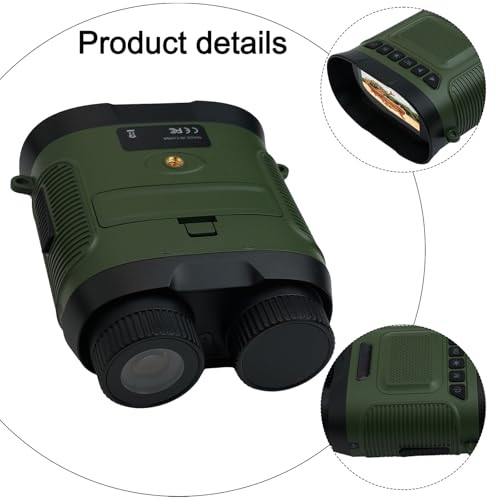 Binoculares digitales con pantalla IPS 3 pulg, zoom 8X miniatura 2