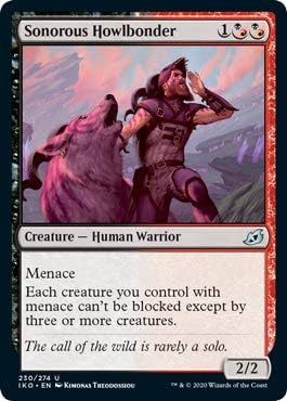 Magic: The Gathering - Sonorous Howlbonder - Foil - Ikoria: Lair of Behemoths