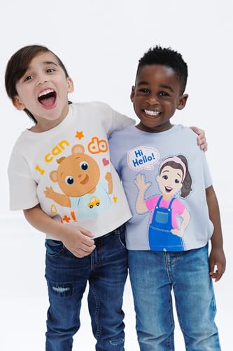 Ms. Rachel 3 Pack T-Shirts Infant to Little Kid Sizes (12 Months - 5)3