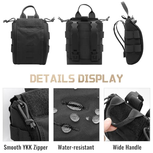 Pochettes à libération rapide IFAK pour soigner les blessures en survie outdoor