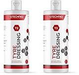 Gtechniq T2 Tire Dressing for Car Tire Shine, Tire Coating Repels Dirt and Grime, Restores Tire Black Finish, Anti-Sling Formula, 100% Biodegradable - 8.5 fl oz (250ml) (Pack of 2)