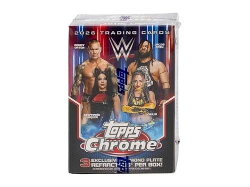 2026 Topps Chrome WWE Wrestling BLASTER box (7 pks/bx)