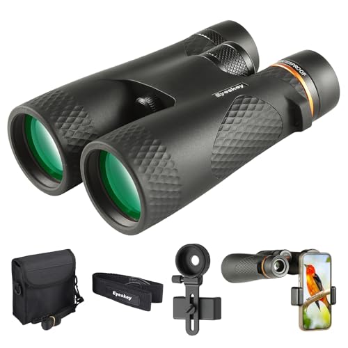 Binoculares Eyeskey Whisper 12x50 para observación de aves