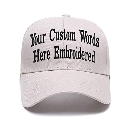 Custom Baseball Hat, Embroidered Personalize with Your Own Team Or Business Logo