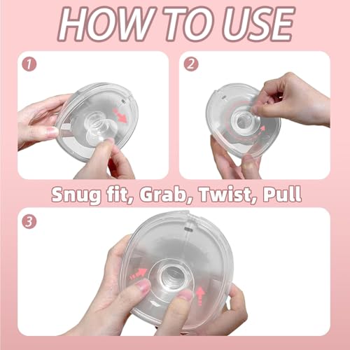 Image of Hodaqe Breast Pump Flange Inserts for 24 mm Shields, 5 Pcs