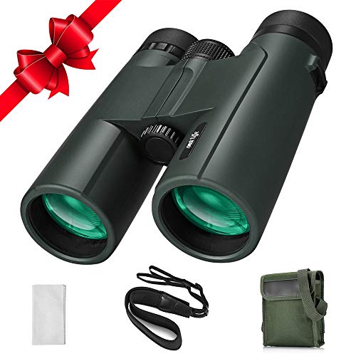 OUTLIFE 10X42 Binoculars for Adults & Kids, Compact High Power HD Binocular