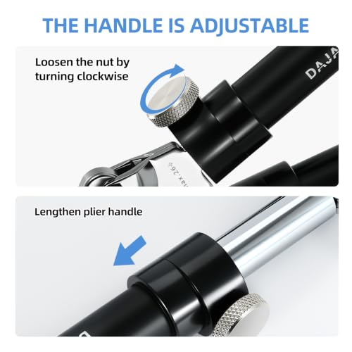Image of Heavy Duty Cable Cutter for Copper and Aluminum up to 1-Inch 500 MCM, High Leverage Professional Wire Cutters, Manual Electrician Electrical Hand Tools