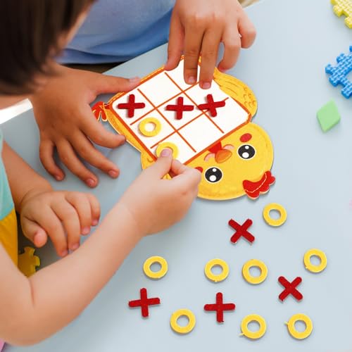Blosssound 12 Pack Farm Party Favors Tic Tac Toe miniatura 6