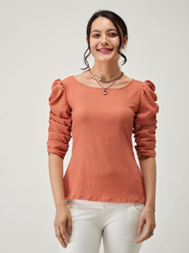 Image of AASK Casual Solid Women Top