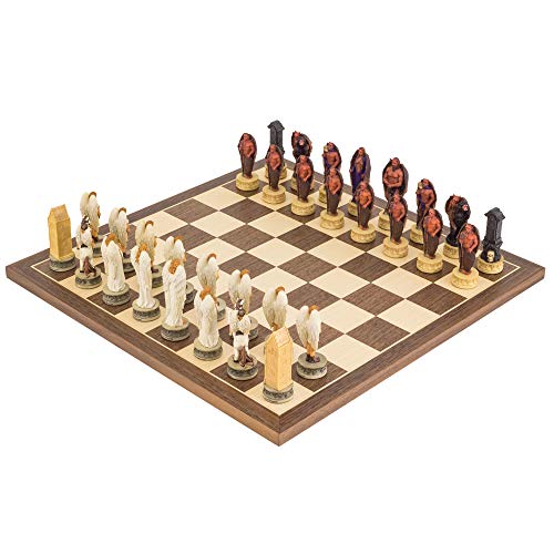 The Regency Chess Company Ltd EL Napoleón VS Rusos Pintado A Mano con Tema AJEDREZ Set DE italfama