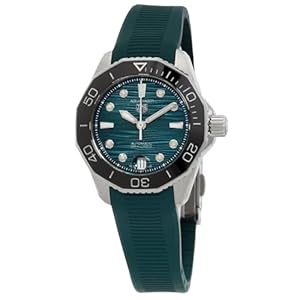 TAG Heuer Aquaracer Professional 300 Date Automatic Diamond Blue Dial Ladies Watch WBP231G.FT6226