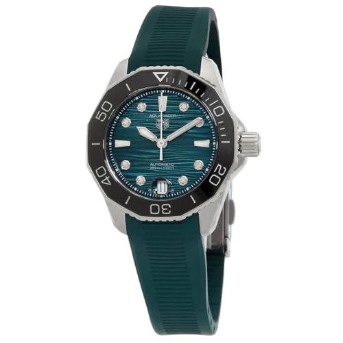 TAG Heuer Aquaracer Professional 300 Date Automatic Diamond Blue Dial Ladies Watch WBP231G.FT6226
