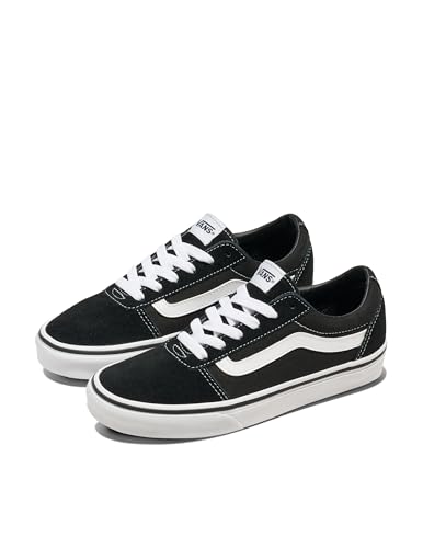 Vans Damen Ward Sneaker Ward Trainers, (SUEDE/CANVAS) BLACK/WHITE, 40 EU