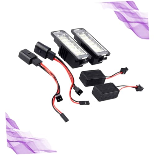 Kit 6 LED plaque immatriculation voiture éclairage extérieur pour Golf - 5