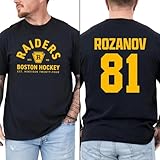 Boston Raiders Hockey Shirt - Hudson Williams Connor Storrie Tee - Heated Inspired Tshirt - Ilya Rozanov Shane Shirts Sweatshirt Hoodie Multi