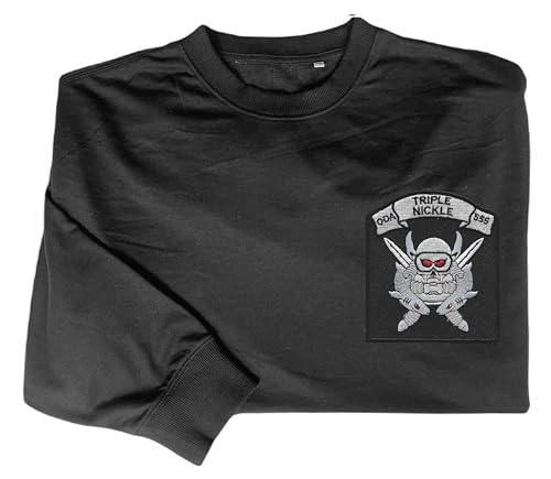 Oda 555 co b 2 bn 5th sfg embroidered shirt Black2