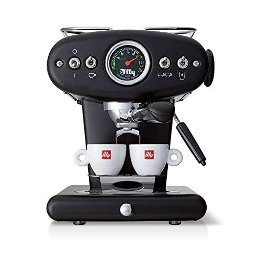 Macchina Caffè Illy 7.1: La Classifica dei Più Venduti nel 2025 10 illy 60455 X1 Anniversary ESE & Ground, Macchina da caffè a Cialde ESE e Caffe Macinato, Colore Nero