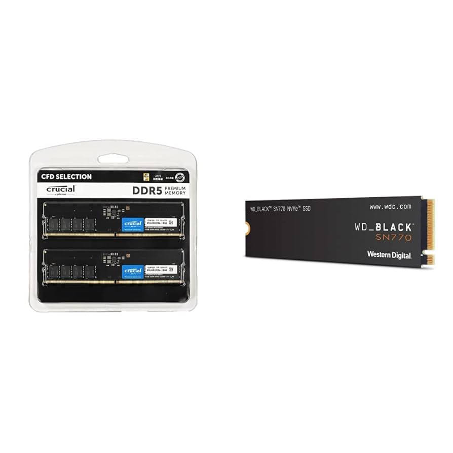 Amazon | 【セット買い】CFD販売 デスクトップPC用メモリ DDR5