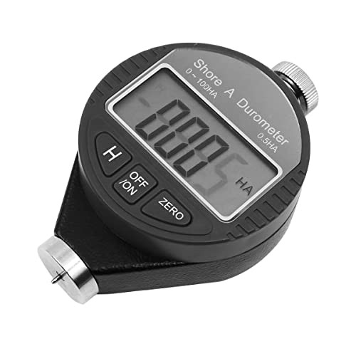 VOANZO Tragbarer 0-100HA Härteprüfer Display Durometer Reifenlehre für Gummireifen Kunststoff Thermoboden Bowlingball