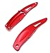 iJDMTOY Red CNC Billet Aluminum Large Paddle Extensions Compatible with Porsche Cayenne Macan Panamera 911 Cayman/Boxster 718