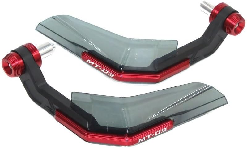 Miniatura 4 de Para Yamaha & AHA MT03 MT-03 MT 03 motocicleta Handguard cepillo barra de mano protector de viento deflector manillar Handguard Handguard