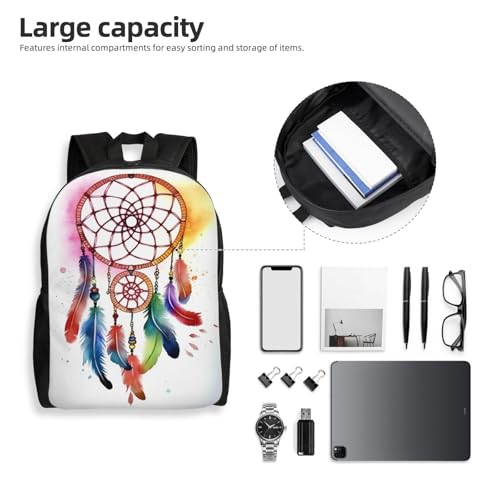 Mochila Impermeable para Senderismo con Atrapasueños miniatura 6
