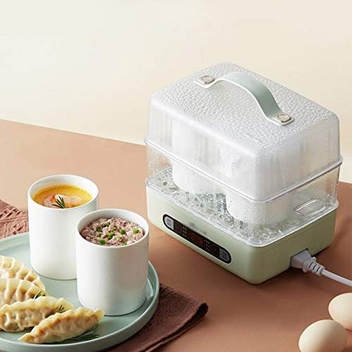 Electric Food Steamers Steam Cooker Seafood Pastry Egg Steamer Household Double-layer Timing Kitchen Cooking Breakfast Machine