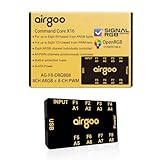 Airgoo Command Core X16, Magnetic 8-Channel ARGB Controller & 8-Channel PWM Fan Hub 2 in 1, Compact SATA Powered PC Lighting & Fan Hub for Mid-Tower Cases, SignalRGB & OpenRGB Compatible, AG-F8-DRGB08