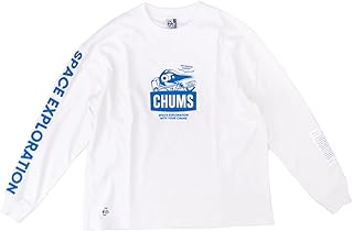 [チャムス] メンズ スペースブービーブラッシュドロングスリーブTシャツ［CH01-2633］