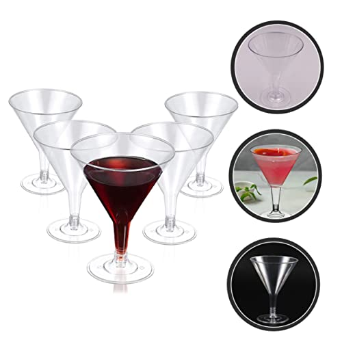 Luxshiny 24 Peças De Vidro De Champanhe Descartável Copos Descartáveis ​​Copos De Champanhe De Plást