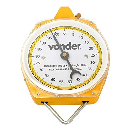 Balança Suspensa Tipo Relógio 100 Kg Vonder