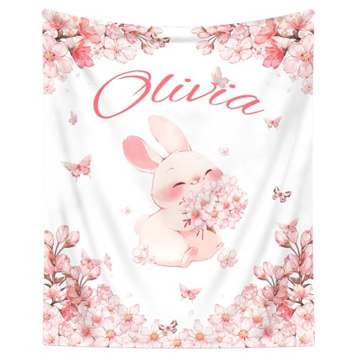 ingifta Personalized Baby Blanket with Name for Boys Girls C