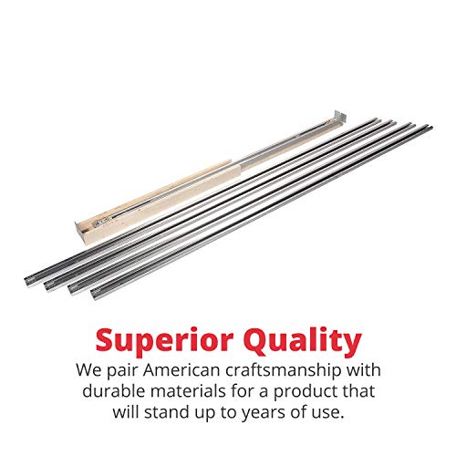 Image of Johnson Hardware 153068SC 1500 Series Soft Close Series Commercial Grade Pocket Door Frame for 2x4 Stud Wall (36 inch x 80 inch)