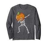 divertente tamponare scheletro costume di halloween maglia a manica