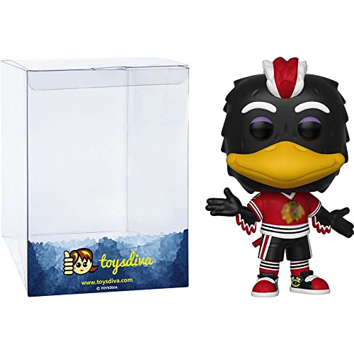 Tomm Y Hawk: P O P ! Hockey Vinyl Figurine Bundle With 1 Compatible 'Toysdiva' Graphic Protector (002-43546 - B)
