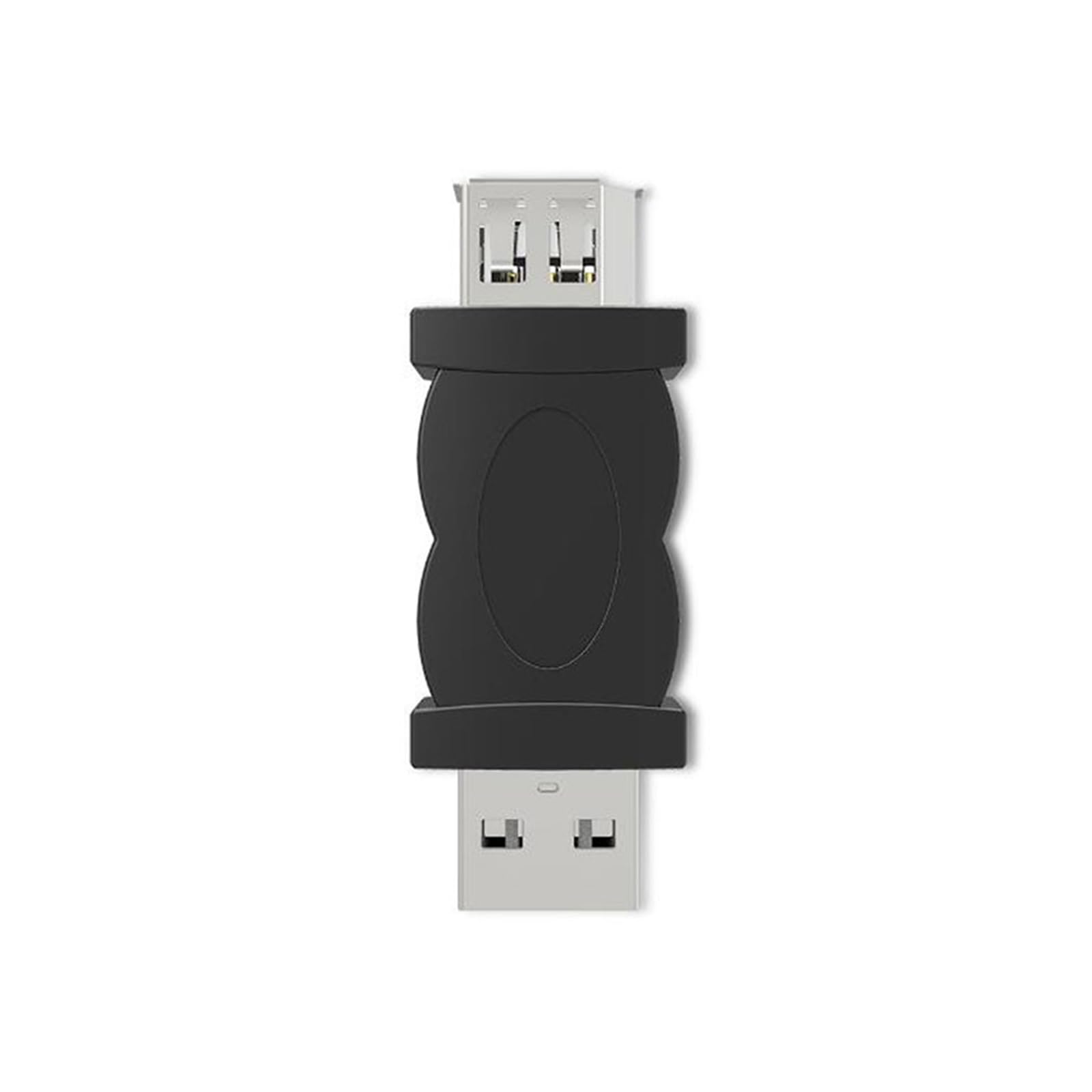 Adaptateur IEEE1394 6 Broches Femelle vers USB pour Connexion Firewire