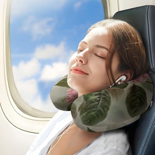Almohada de viaje espuma viscoelástica tamaño único miniatura 3