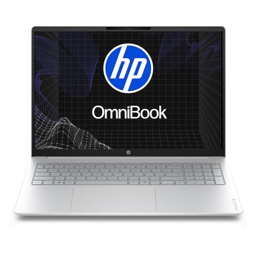 HP Laptop OmniBook 3 16-bu0030la, Intel Core 3, 8GB RAM, 512 TB SSD, 16", Pantalla 2K (1920x1200), Windows 11 Home, Garantía México, Plata