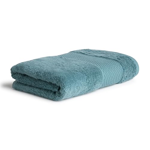 Möve Pure Luxury Handtuch 50 x 100 cm aus 100% Ägyptischer Baumwolle, smaragd