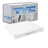 TYC Cabin Air Filter compatible with Volkswagen Tiguan 2018-2020