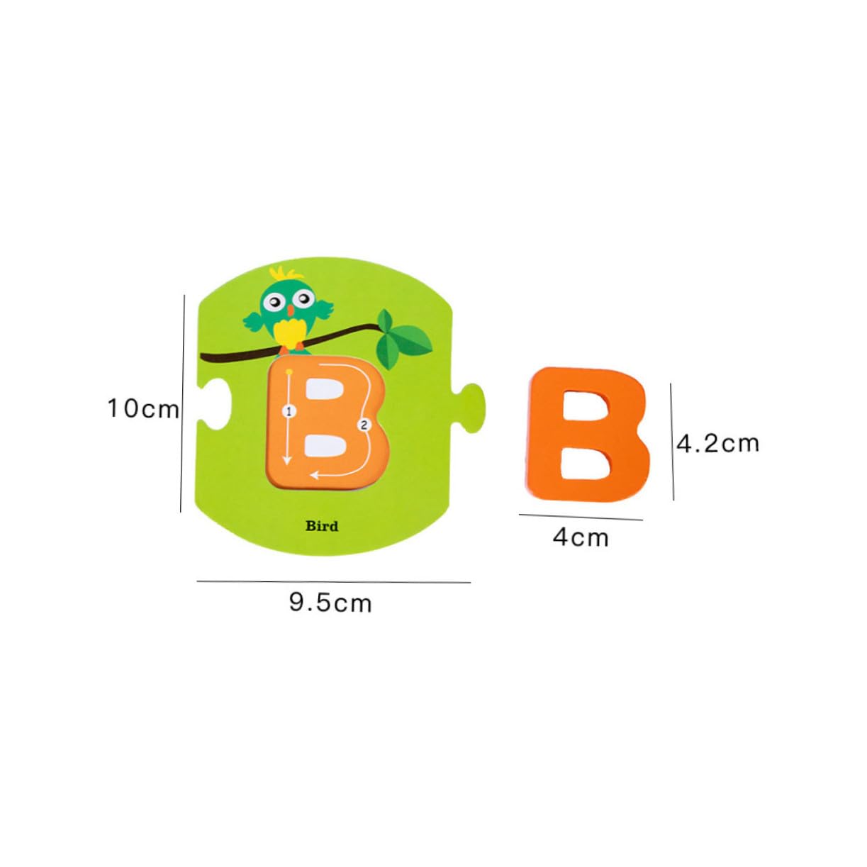 Juguete Educativo de Madera para Letras Coloridas para Aprender Abecedario y Reconocimiento de Palabras Desarrollo Lógico y Vocabulario Infantil